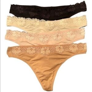 Bodymates, Thong bundle (4), SZ:Medium. EUC Firm!